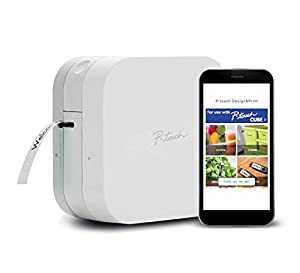 Brother PT-P300BTAD P-Touch Cube: Smartphone Dedicated Label Maker with Bluetooth Wireless Technology Labeler only