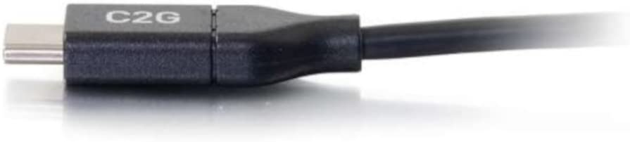 C2g/ cables to go C2G USB Cable, USB 2.0 Cable, USB C to C Cable, Black, 3 Feet (0.91 Meters), Cables to Go 28827 3 Feet Type C Male to C Male 5A