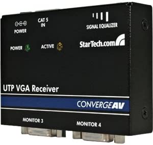 StarTech.com VGA Video Extender Remote Receiver Over Cat 5
