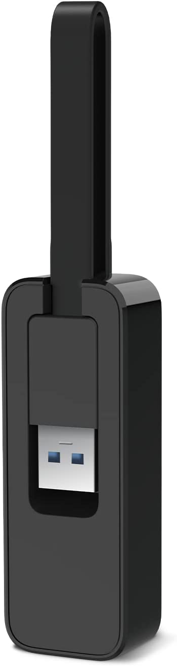 TP-Link USB to Ethernet Adapter (UE306), Foldable USB 3.0 to Gigabit Ethernet LAN Network Adapter, Supports Nintendo Switch, Windows, Linux, Apple MacBook OS 10.11-10.15, Surface USB 3.0(Switch Compatible)