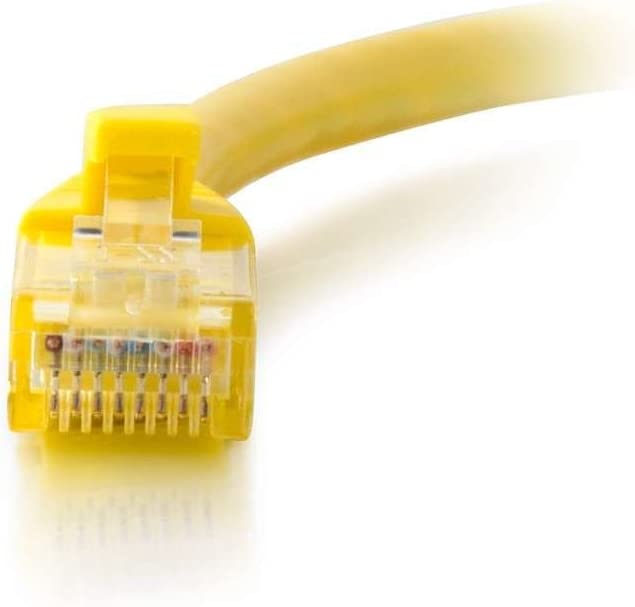 C2g/ cables to go C2G 27191 Cat6 Cable - Snagless Unshielded Ethernet Network Patch Cable, Yellow (3 Feet, 0.91 Meters)