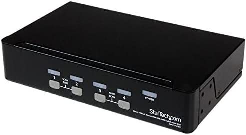 StarTech 4 Port 1U USB KVM Switch
