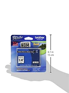 Brother 0.23"x 26.2' Continuous Form Label (TZe315)