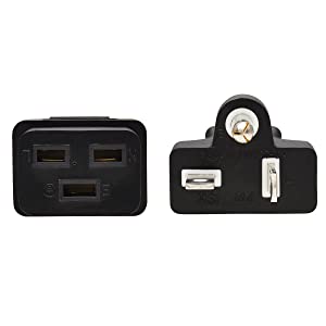 Tripp Lite C19 to NEMA 5-20P Heavy Duty Power Cord, 20A, 125V, 12AWG, Black, 6 Feet / 1.8 Meters, (P049-006)