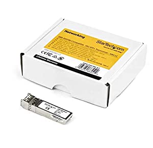 StarTech.com Arista Networks SFP-10G-LR Compatible SFP+ Module - 10GBASE-LR - 10GbE Single Mode Fiber SMF Optic Transceiver - 10GE Gigabit Ethernet SFP+ - LC 10km - 1310nm - DDM (AR-SFP-10G-LR-ST)