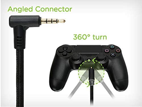 IOGEAR Kaliber NUKLEUS Gaming Headset - Xbox One S/Xbox One - PS4 - PC/Mac & Mobile Devices - 50mm Drivers - Built-in Volume Control - 3.5mm 4-Pole Stereo Plug - Includes Y Adapter for PCs - GHG601