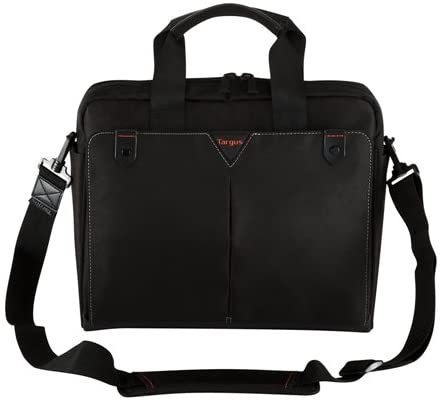 Targus Classic Plus Topload Case for Laptops 14-Inch, Handle and Shoulder Strap, Black (CN514CA)