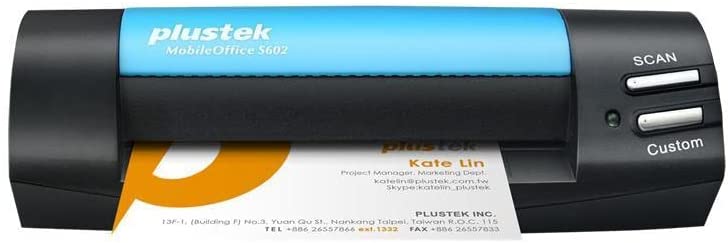 Plustek S602 Card & ID Scanner USB