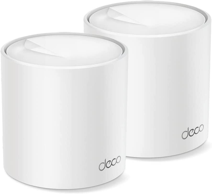TP-Link Deco AX3000 WiFi 6 Mesh System (Deco X50) - Covers up to 4,500 Sq.Ft, Replaces Wireless Router and Extender, 3 Gigabit Ports per Unit, Supports Ethernet Backhaul, 2-Pack WiFi 6 | AX3000