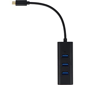 Visiontek USB-C 4 Port USB 3.0 Hub