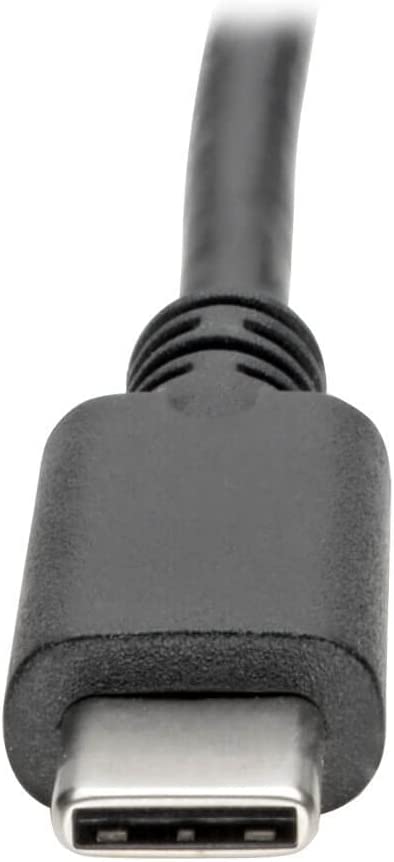 Tripp Lite USB C to HDMI Video Adapter Converter, 4K x 2K, M/F, Thunderbolt 3 Compatible USB Type C, 6" (U444-06N-HD4K6B) , Black 4K HDMI Video Adapter