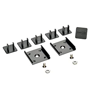 Tripp Lite 12 Outlet Bench & Cabinet Power Strip, 6 ft. Cord with 5-15P Plug, 120V, 36 in. Length, Metal, (PS361206),Black/Gray 15A + 6 ft. Cord Outlet