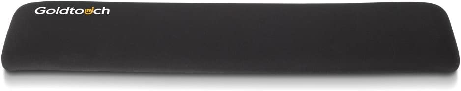 Goldtouch Black Slim Lined Gel Fulled Palm Support