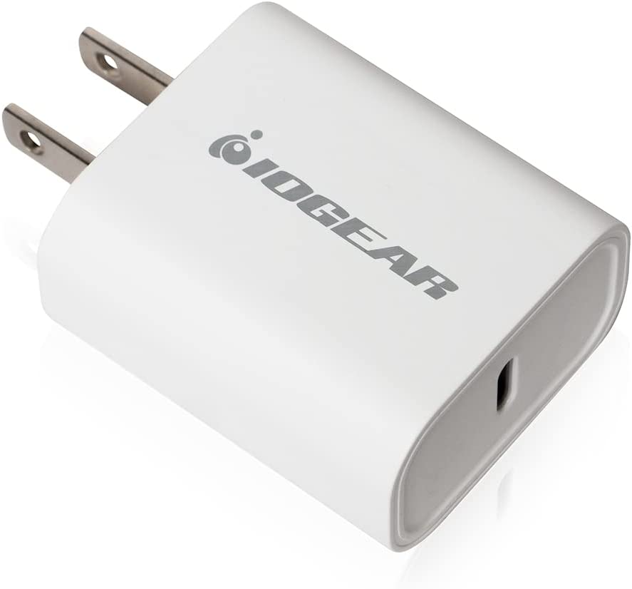 Iogear GearPower 20W USB-C Smartphone Charger (GPAWC20W) 20W USB-C Charger