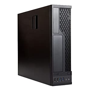 In win In-Win CE685.FH300TB3 300W MicroATX Slim Case (Black)