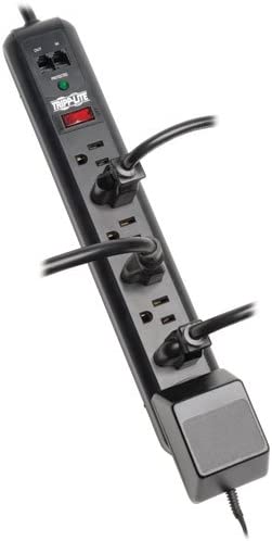 Tripp lite 7 Outlet Black Strip, 6ft. Cord, 1080 Joules Protect It Surge Suppressor
