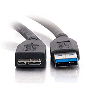 C2g/ cables to go C2G USB Cable, USB 3.0 Cable, USB A to Mirco USB B Cable, 9.84 Feet (3 Meters), Black, Cables to Go 54178 USB A Male to Micro B Male 9.8 Feet