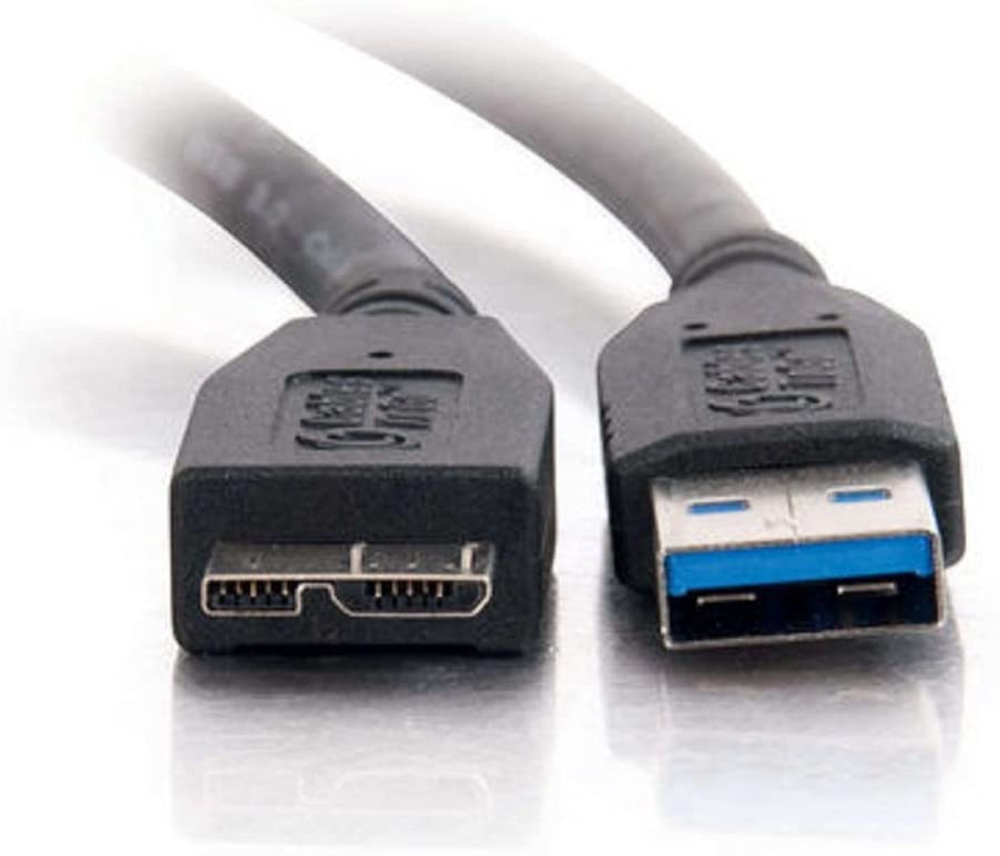 C2g/ cables to go C2G USB Cable, USB 3.0 Cable, USB A to Mirco USB B Cable, 3.28 Feet (1 Meter), Black, Cables to Go 54176 USB A Male to Micro B Male 3.3 Feet
