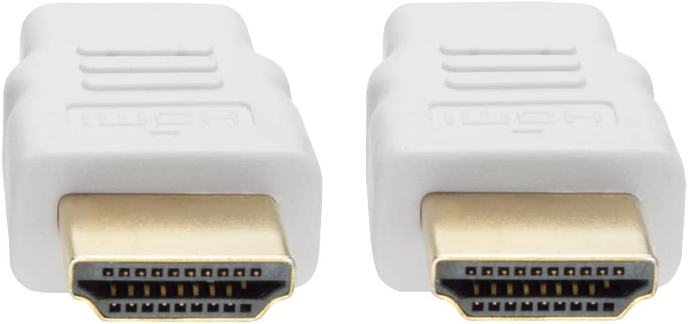 Tripp Lite P568-025-WH High Speed HDMI 4K Cable, Ultra HD Digital Video Audio 4K @ 30Hz M/M, 25', White 25 ft. White