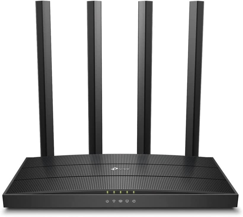 TP-Link AC1200 Gigabit WiFi Router (Archer A6 V3) - Dual Band MU-MIMO Wireless Internet Router, 4 x Antennas, OneMesh and AP mode, Long Range Coverage AC1200 WiFi Router(New Version)