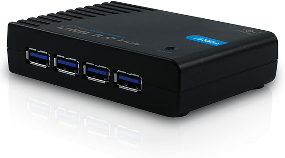 Vantec 4 Port SuperSpeed USB 3.0 Hub (Black) 4-Port