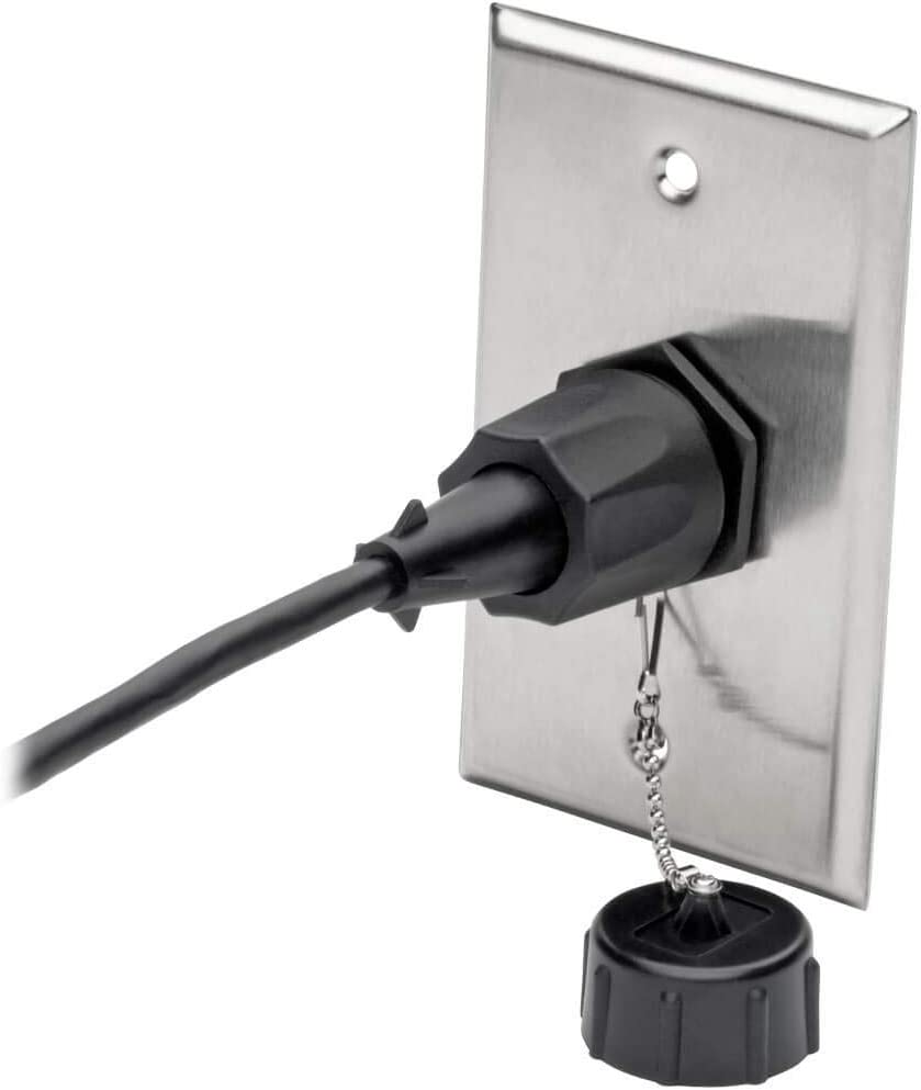 TRIPP LITE CAT5E/Cat6 Patch Cable RJ45 CMX Outdoor Industrial, 10' (N206-PC10-IND)