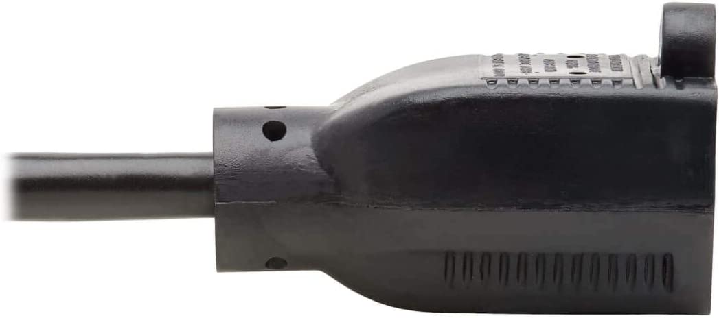 Tripp Lite Power Extension Cord Right-Angle 5-15P to 5-15R 18AWG 10A 25ft (P022-025-15D)
