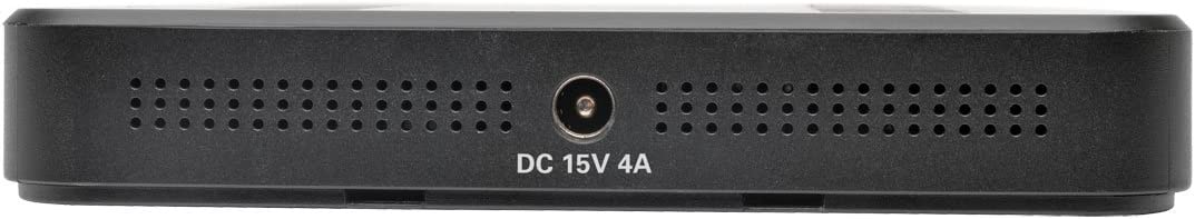 Tripp Lite 7-Port USB Charging Station Hub Quick Charge 3.0, USB-C, Storage, 6.6" x 4.9" x 2.6" (U280-007-CQC-ST)