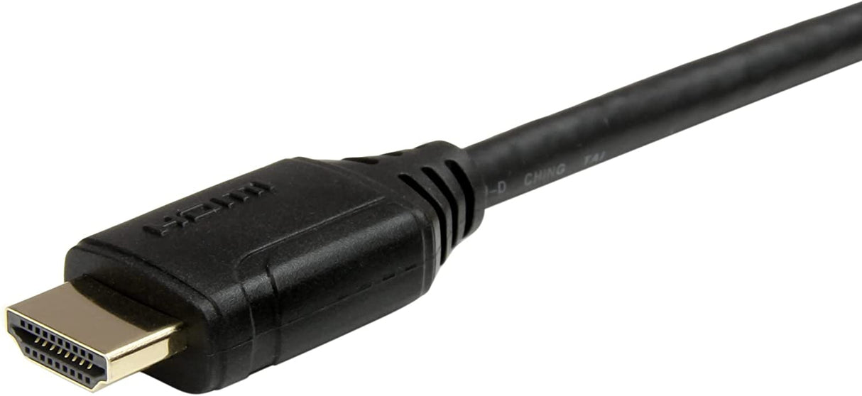 StarTech.com 3ft (1m) Premium Certified HDMI 2.0 Cable with Ethernet - High Speed Ultra HD 4K 60Hz HDMI Cable HDR10 - HDMI Cord (Male/Male Connectors) - for UHD Monitors, TVs, Displays (HDMM1MP) 3 ft/1m