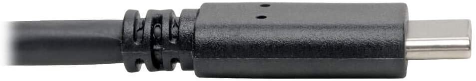 Tripp Lite USB C to USB A Cable, USB 3.1 Gen 1, Male to Male, Black, 6-ft. (U428-006) 6 ft. USB 3.1 Gen 1 Cable (M/M)