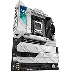 ASUS ROG Strix X670E-A Gaming WiFi 6E Socket AM5 (LGA 1718) Ryzen 7000 Gaming Motherboard(16+2 Power Stages,PCIe® 5.0, DDR5,4xM.2 Slots,USB 3.2 Gen 2x2, WiFi 6E, AI Cooling II)