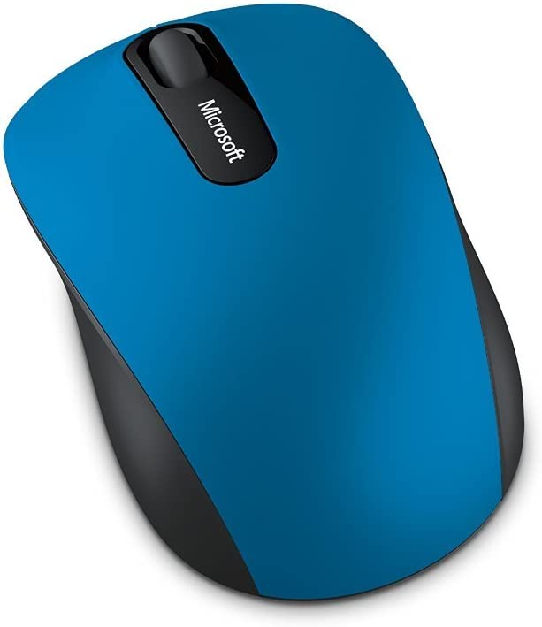 Microsoft Bluetooth Mobile Mouse 3600: Comfortable, Microsoft Mouse with Bluetooth - Blue