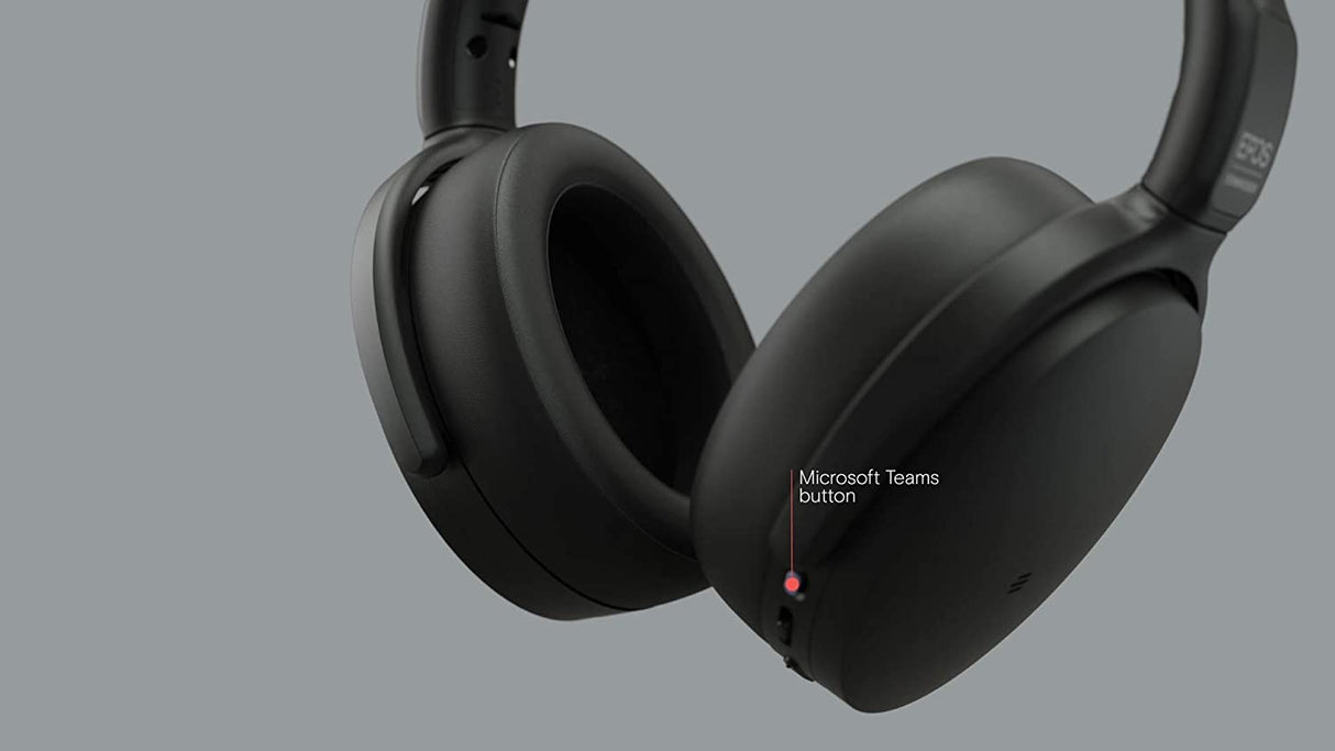 EPOS | SENNHEISER Adapt 360 Black (1000209) - Dual-Sided, Dual-Connectivity, Wireless, Bluetooth, ANC Over-Ear Headset | for Mobile Phone & Softphone | Teams Certified