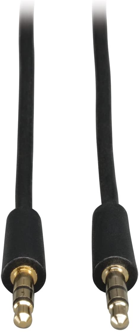 Tripp Lite 3.5mm Mini Stereo Audio Cable for Microphones, Speakers and Headphones (M/M) 25-ft.(P312-025) 25 feet