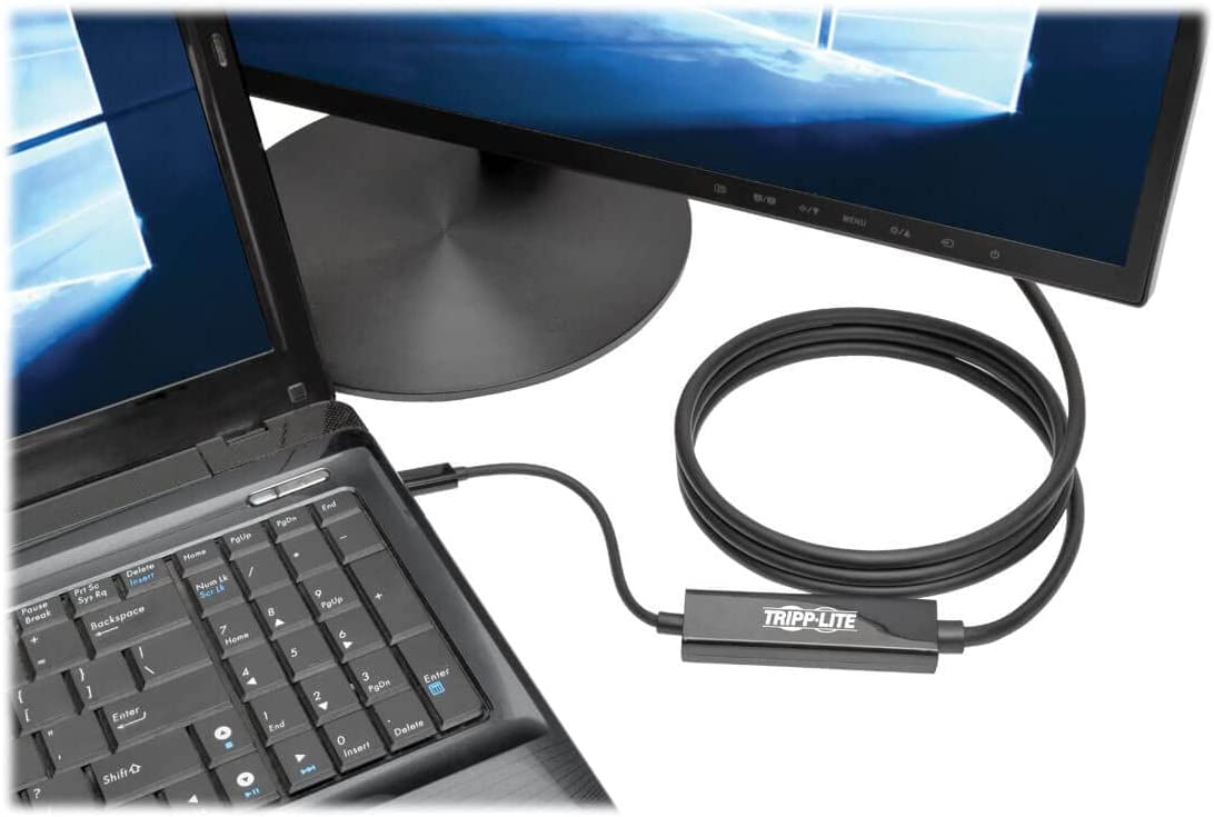 Tripp Lite USB C to HDMI Adapter Cable Converter UHD Ultra High Definition 4K x 2K @ 30Hz M/M Thunderbolt 3 Compatible, USB Type C, USB-C, USB Type-C 6ft 6' (U444-006-H) 6ft. HDMI