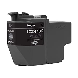 Brother Printer LC30172PK High Yield XL Black Ink Cartridge-2 Pack Black High Yield Ink