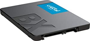 Crucial BX500 2TB 3D NAND SATA 2.5-Inch Internal SSD, up to 540MB/s - CT2000BX500SSD1 2TB Standard Packaging SSD