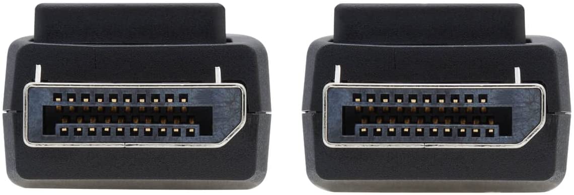 Tripp Lite High Speed HDMI Cable, DP 1.4 Cable with Latching Connectors, 8K High-Definition Video, HDR, 4:2:0, HDCP 2.2 (M/M) 1 ft, Black (P580-001-V4)