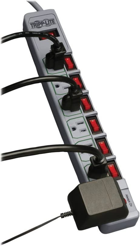 Tripp Lite TLP76MSG 7-Outlet Eco-Surge Energy-Saving Surge Protector