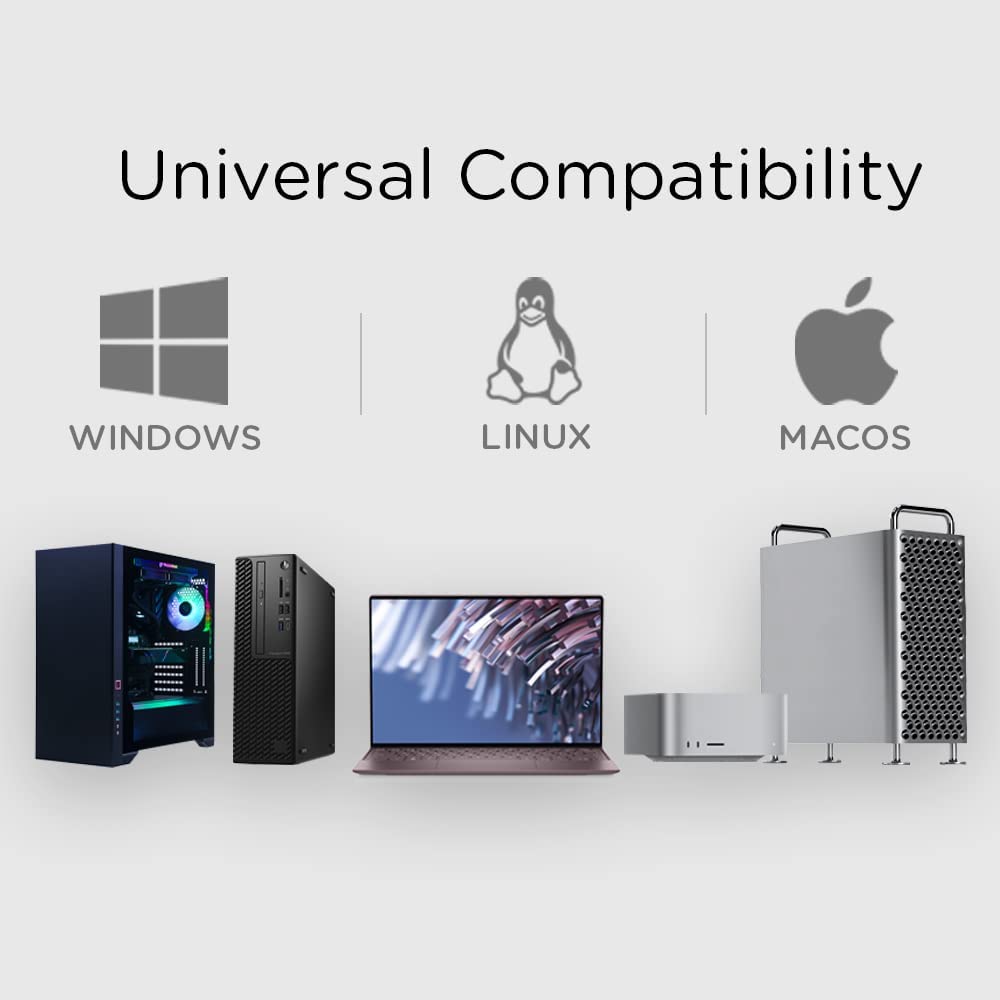 Iogear USB 2.0 4 Port USB Extender - Up To 165Ft - Cat5, Cat5e or Cat6 Ethernet - High Speed (480Mbps) - Plug-n-Play - TAA compliant - Windows - MacOS - GUCE64