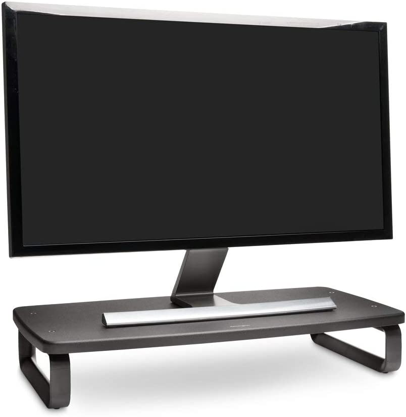 Kensington SmartFit Extra Wide Monitor Stand (K52797WW), Black, 2" x 24" x 11.8" Black 2" x 24" x 11.8" Plus Wide
