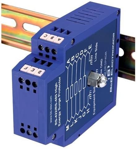 RS-232 Hi-Energy Surge Protector with Term Blks