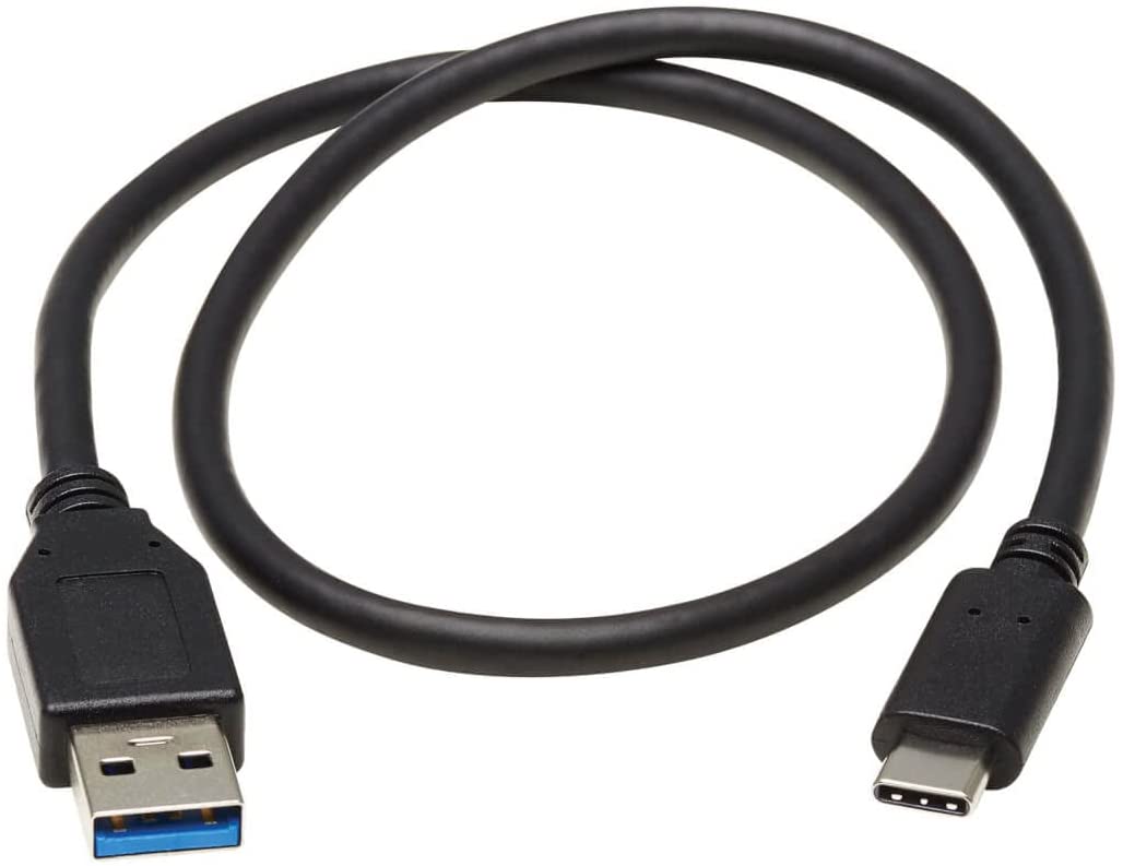 Tripp Lite USB C to USB-A Cable USB Type C 3.1 Gen 1, 5 Gbps M/20In (U428-20N)