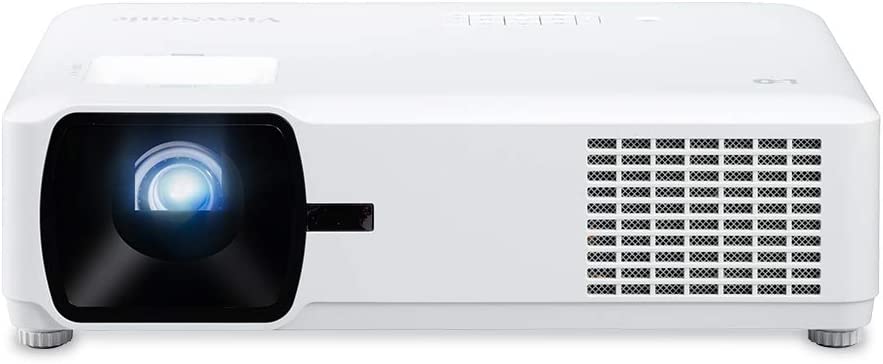 ViewSonic Bright 3000 Lumens WXGA Lamp Free LED Projector with HV Keystone and 360 Degree Flexible Installation, LAN Control, 10W Speaker, IP5X Dust Prevention for Home and Office (LS600W) LED WXGA