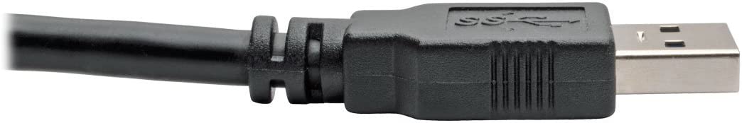 Tripp Lite 3 ft. USB 3.0 SuperSpeed (A/A) Cable (M/M), 28/24 AWG, 5 Gbps, USB Type-A to Type-A, Black (U320-003-BK)