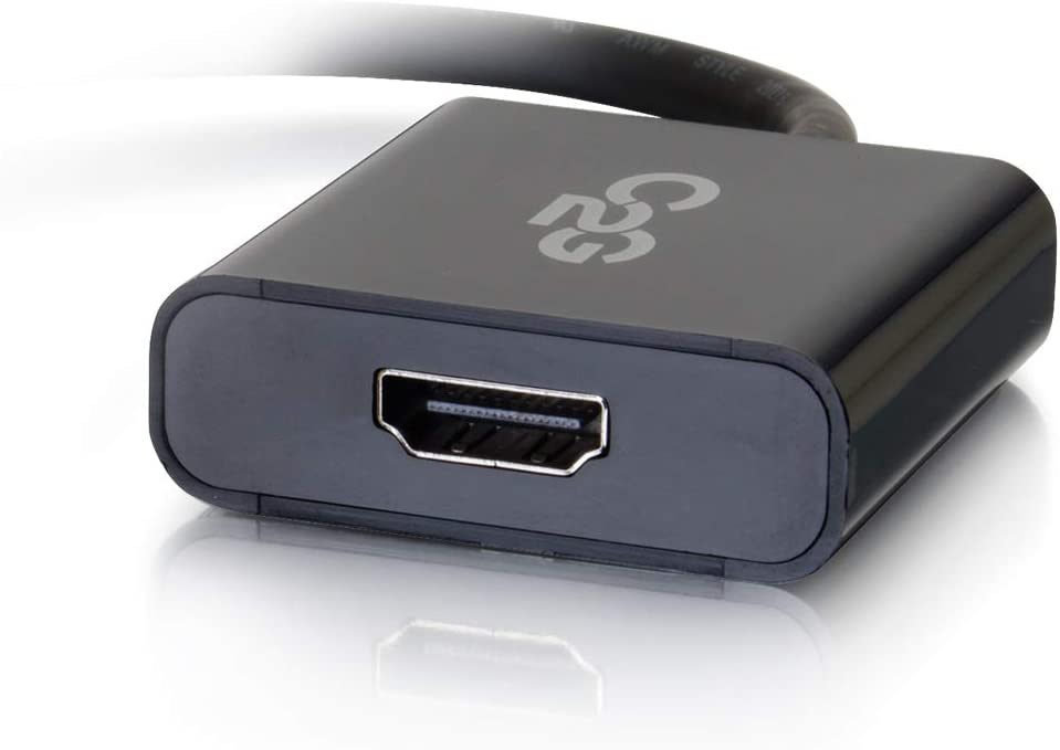 C2g/ cables to go C2G 54307 4K Mini Displayport to 4K UHD HDMI Active Adapter Converter, Black (8 Inches)