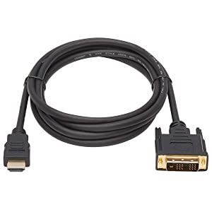Tripp Lite HDMI to DVI Cable, Digital Monitor Adapter Cable (HDMI to DVI-D M/M) 6-ft.(P566-006) 6-feet