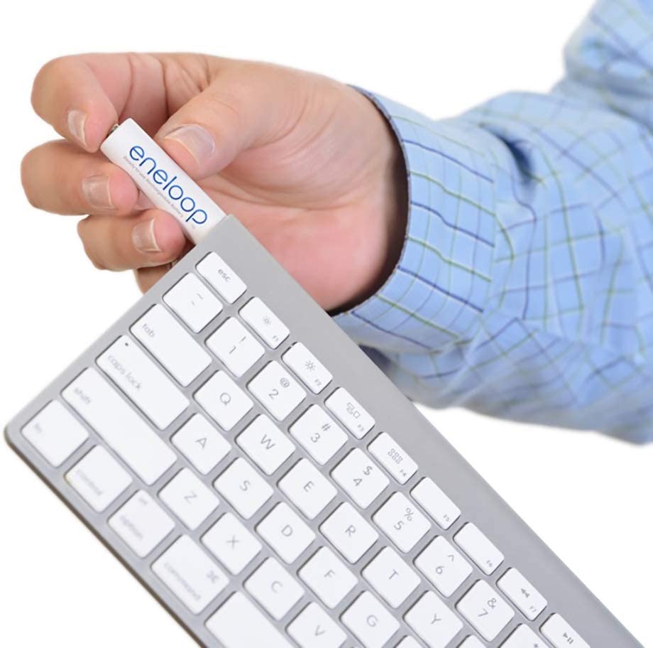 Panasonic BK-3MCCA8BA eneloop AA 2100 Cycle Ni-MH Pre-Charged Rechargeable Batteries, 8-Battery Pack