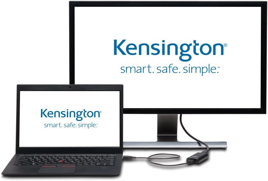 Kensington VP4000 DisplayPort to HDMI 4K Video Adapter (K33984WW),Black