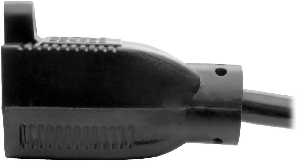 Tripp Lite P022-006 Standard Power Extension Cord Cable 18 AWG 120V/10A NEMA 5-15R to NEMA 5-15P Black 6' 6'